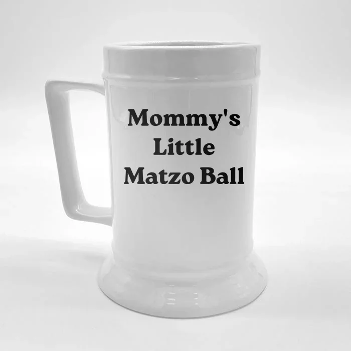 MommyS Little Matzo Ball Front & Back Beer Stein