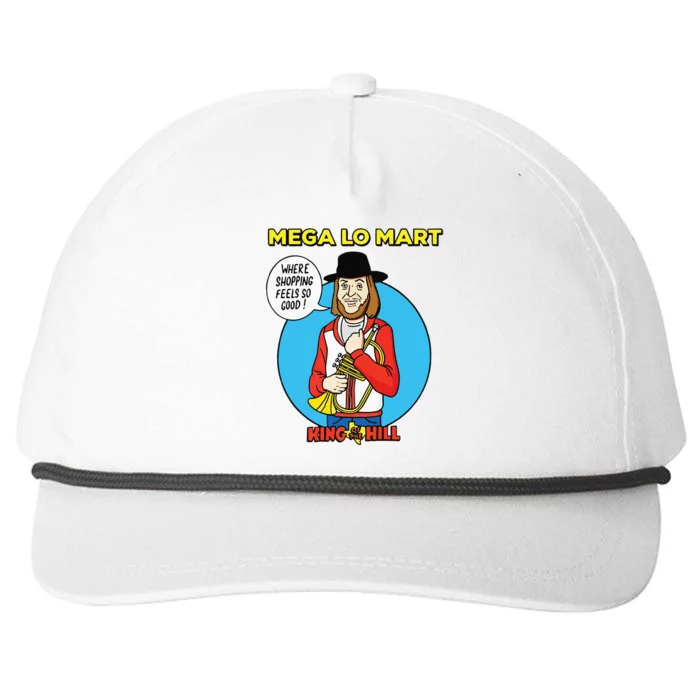 Mega Lo Mart King Of The Hill Snapback Five-Panel Rope Hat