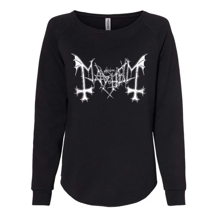 Mayhem Logo Womens California Wash Sweatshirt