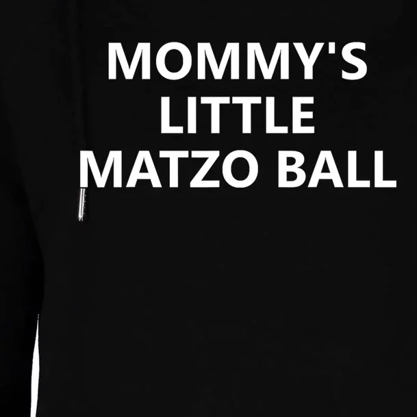 MommyS Little Matzo Ball Womens Funnel Neck Pullover Hood