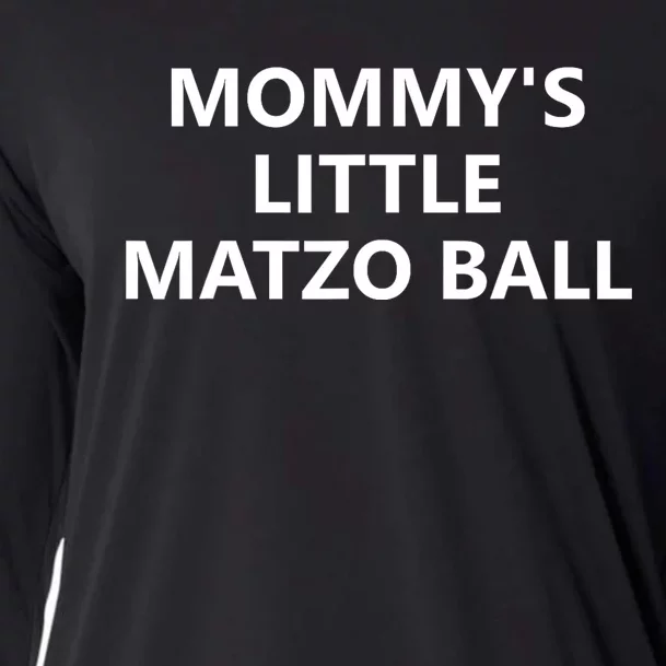 MommyS Little Matzo Ball Cooling Performance Long Sleeve Crew