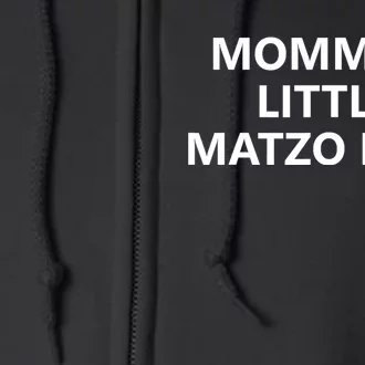 MommyS Little Matzo Ball Full Zip Hoodie