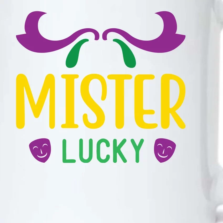 Mister Lucky Black Color Changing Mug