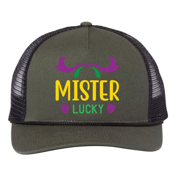 Mister Lucky Retro Rope Trucker Hat Cap