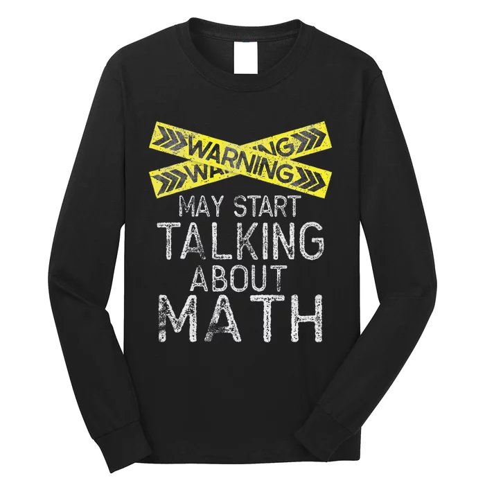 Math Lover Mathematics Math Student Funny Math Long Sleeve Shirt