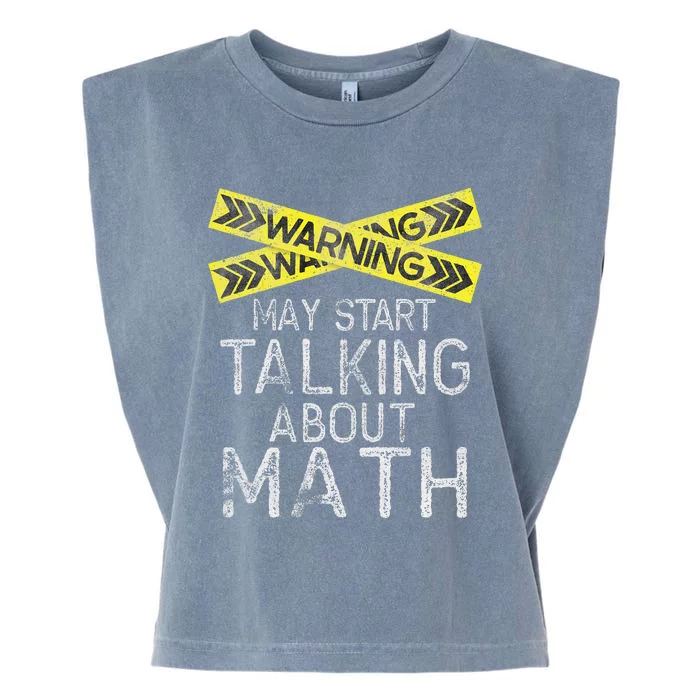 Math Lover Mathematics Math Student Funny Math Garment-Dyed Women's Muscle Tee