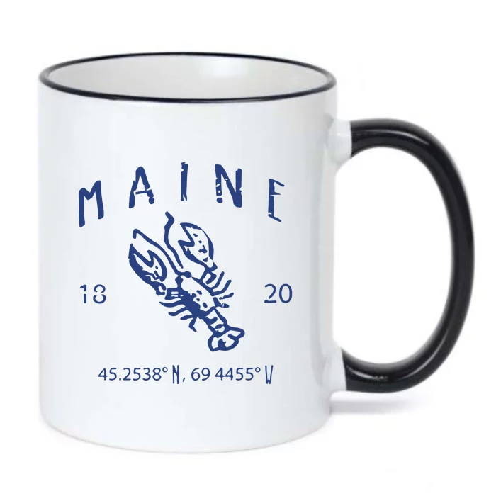 Maine Lobster Black Color Changing Mug