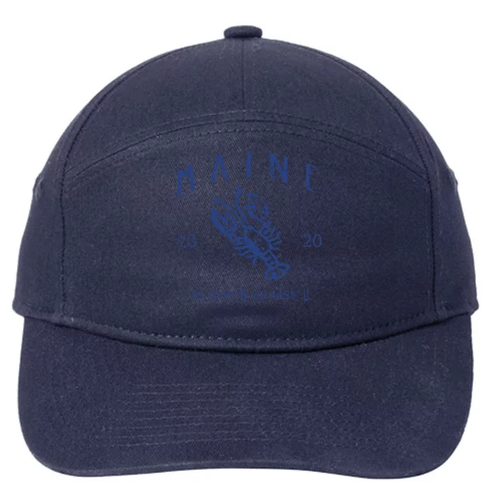 Maine Lobster 7-Panel Snapback Hat