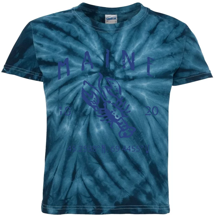 Maine Lobster Kids Tie-Dye T-Shirt