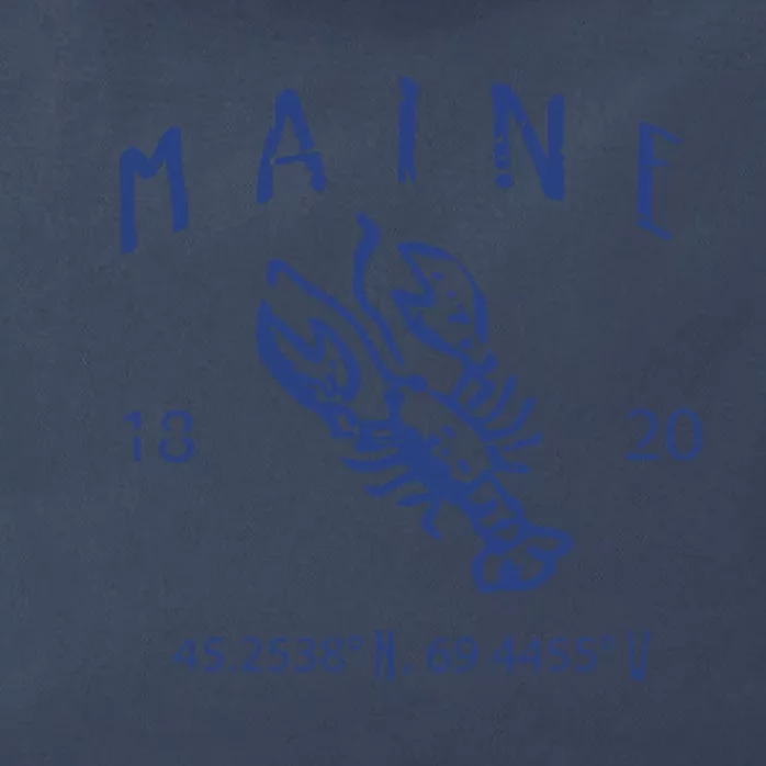 Maine Lobster Zip Tote Bag