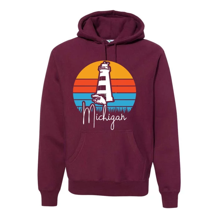 Michigan Lighthouse Premium Hoodie