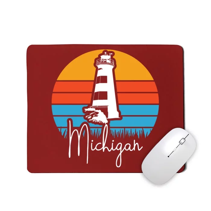 Michigan Lighthouse Mousepad