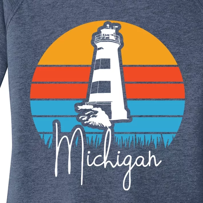 Michigan Lighthouse Women's Perfect Tri Tunic Long Sleeve Shirt