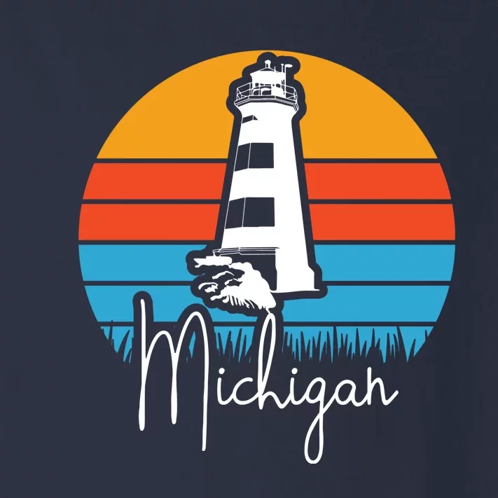 Michigan Lighthouse Toddler Long Sleeve Shirt