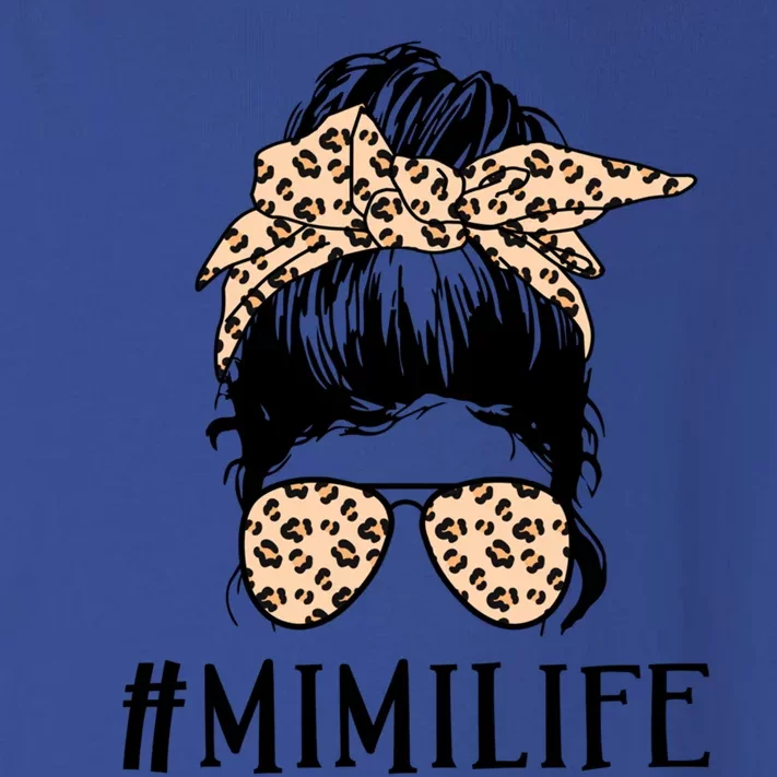 Mimi Life Messy Bun Hair Glasses Meaningful Gift Toddler Long Sleeve Shirt