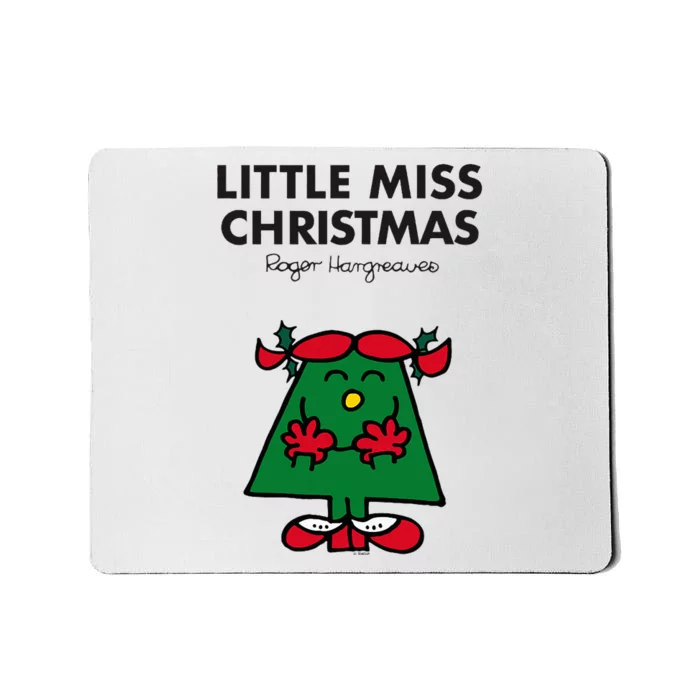 Mr. Little Miss Christmas Mousepad