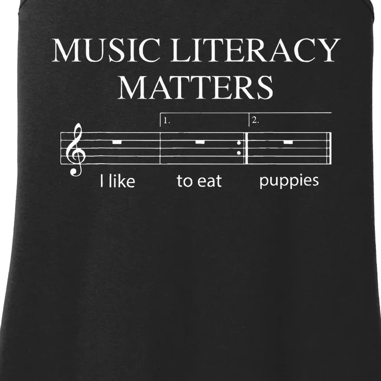 Music Literacy Matters Ladies Essential Tank