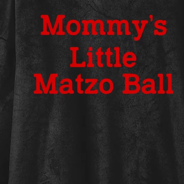 MommyS Little Matzo Ball Funny Hooded Wearable Blanket