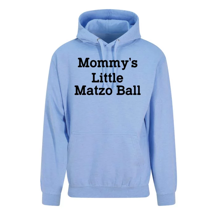 MommyS Little Matzo Ball Funny Unisex Surf Hoodie