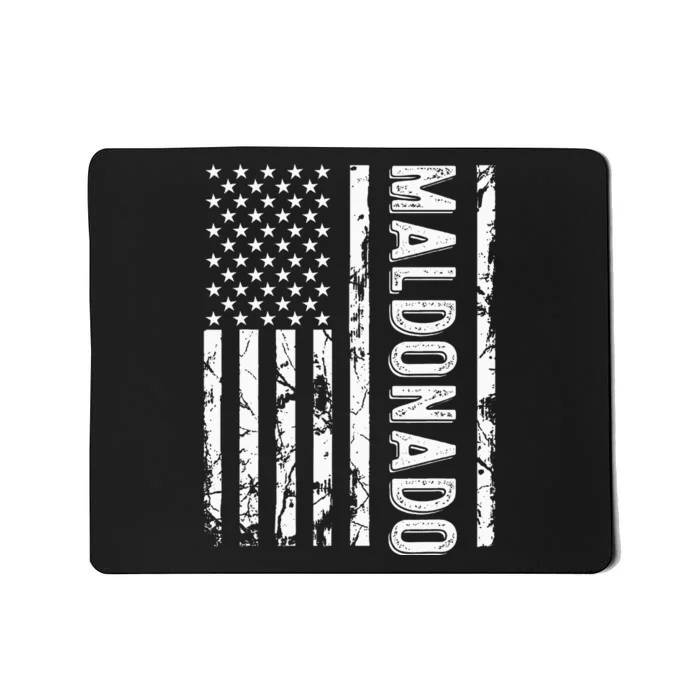 Maldonado Last Name Funny Surname Team Family Reunion Mousepad