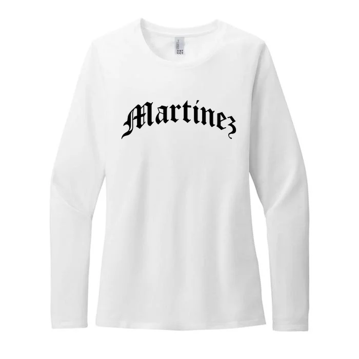 Martinez Last Name Chicano Mexican American Hispanic Spanish Womens CVC Long Sleeve Shirt