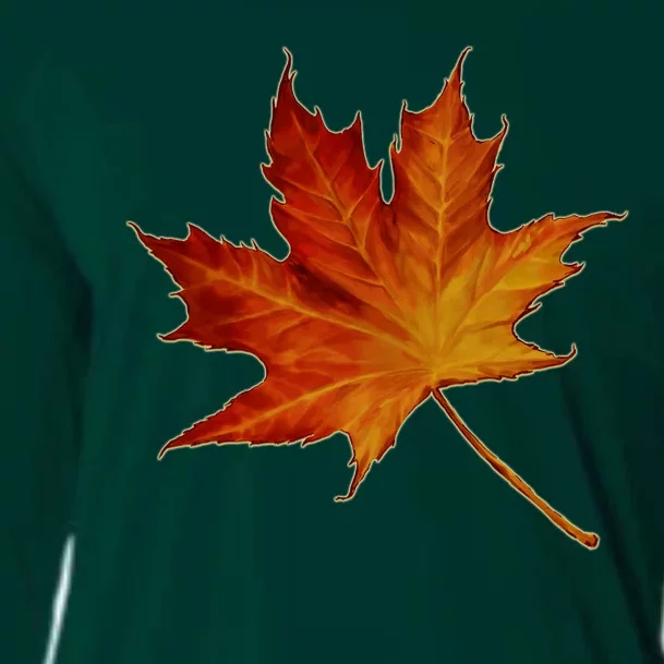 Maple Leaf Nature Cooling Performance Long Sleeve Crew