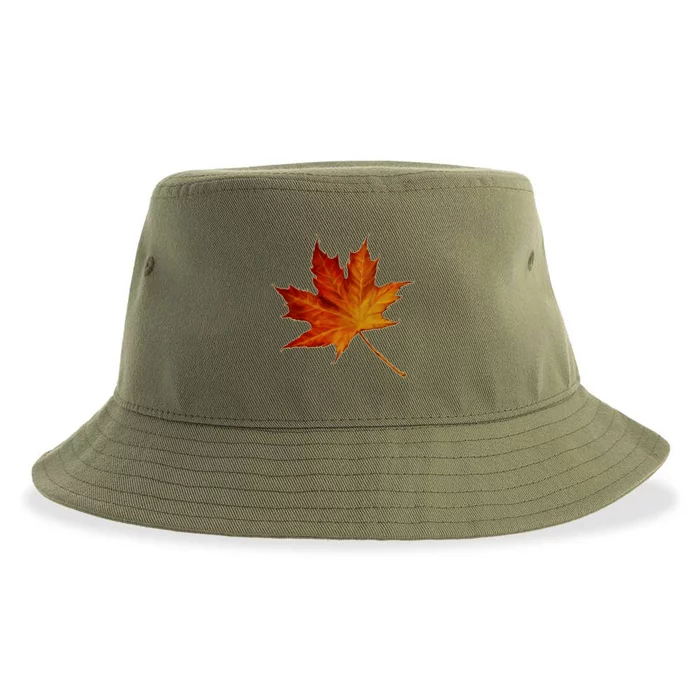 Maple Leaf Nature Sustainable Bucket Hat