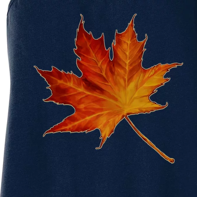 Maple Leaf Nature Women's Racerback Tank