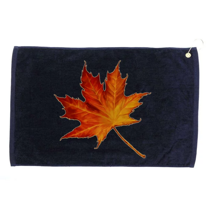 Maple Leaf Nature Grommeted Golf Towel