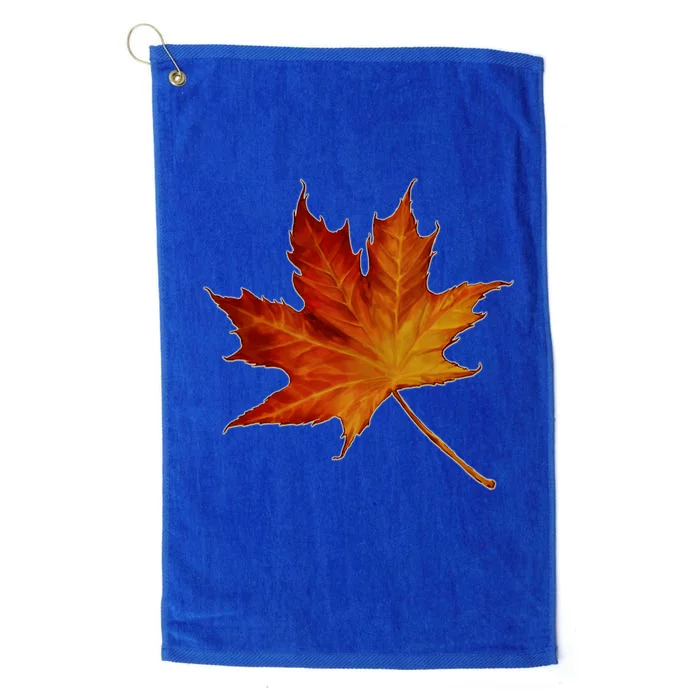 Maple Leaf Nature Platinum Collection Golf Towel