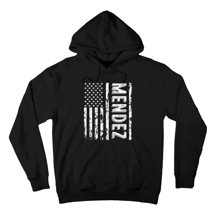 Mendez Last Name Funny Surname Team Mendez Family Reunion Hoodie