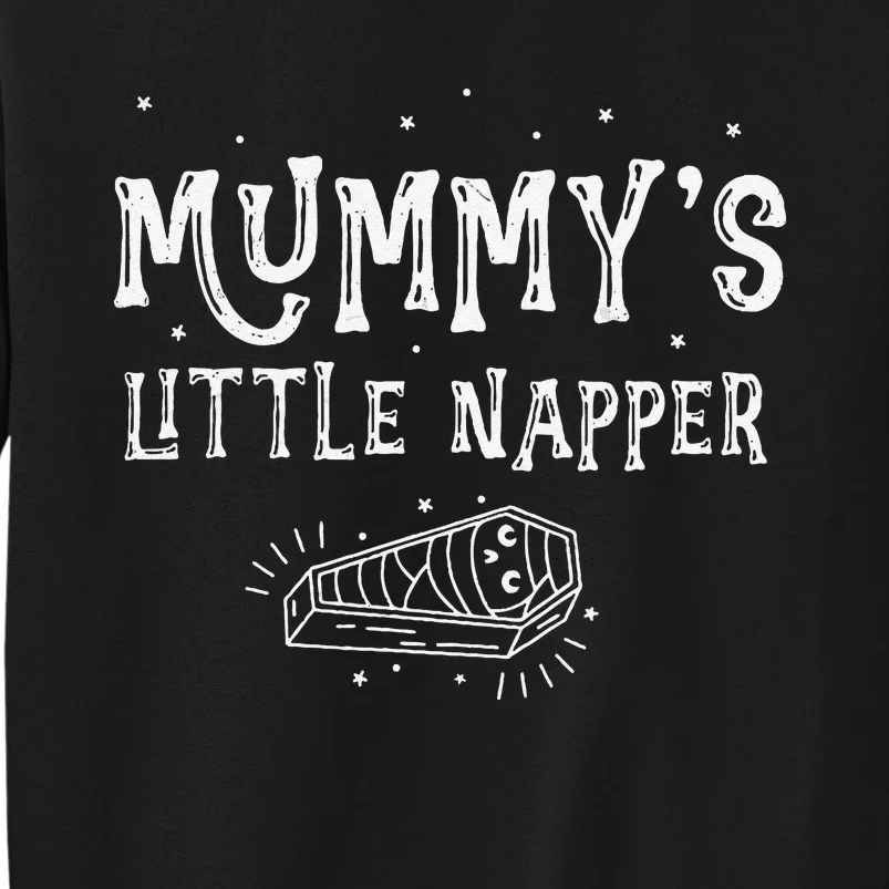 MummyS Little Napper Funny Egyptian Mummy Sarcophagus Lover Sweatshirt