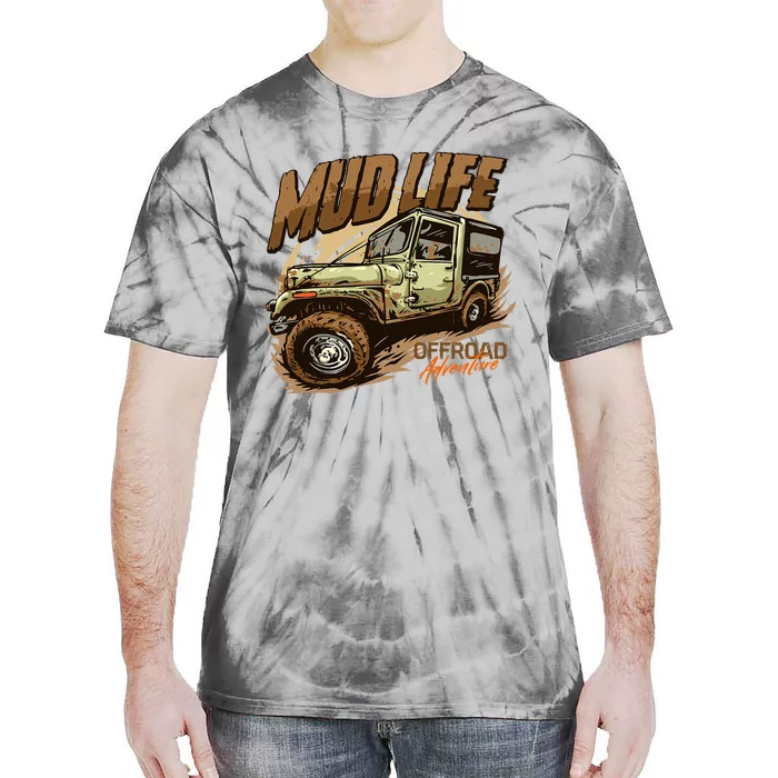 Mud Life Off Roading Offroad 4x4 Suv Tie-Dye T-Shirt