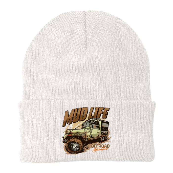 Mud Life Off Roading Offroad 4x4 Suv Knit Cap Winter Beanie