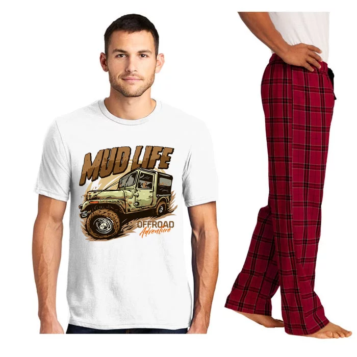 Mud Life Off Roading Offroad 4x4 Suv Pajama Set