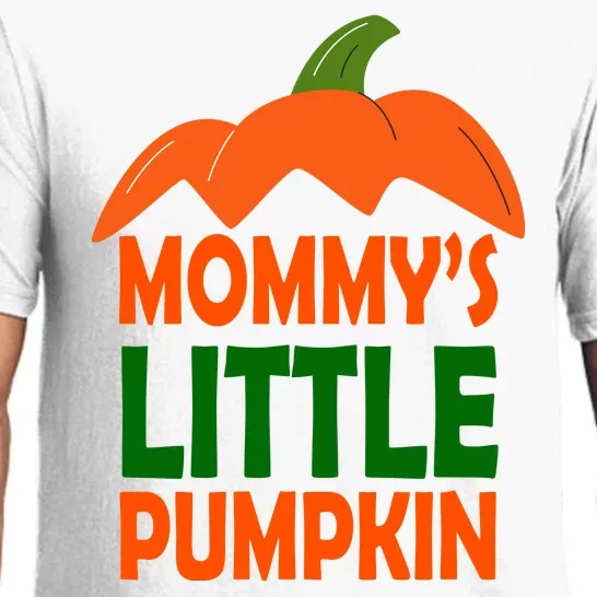 Mommys Little Pumpkin Halloween Cute Pajama Set