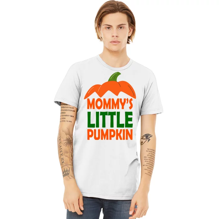 Mommys Little Pumpkin Halloween Cute Premium T-Shirt