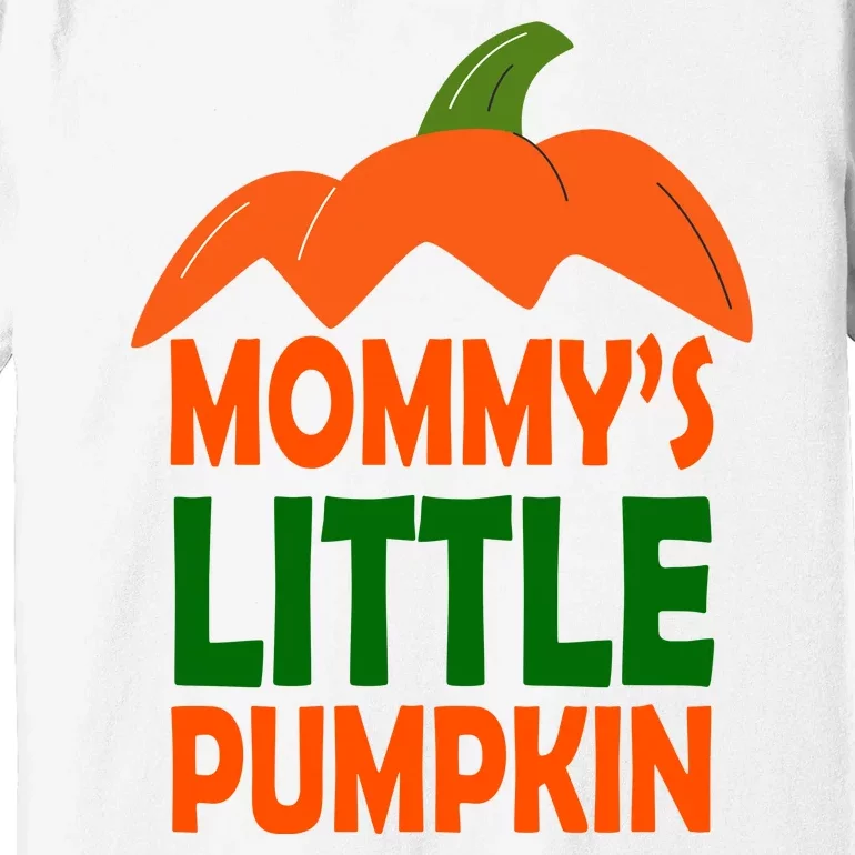 Mommys Little Pumpkin Halloween Cute Premium T-Shirt