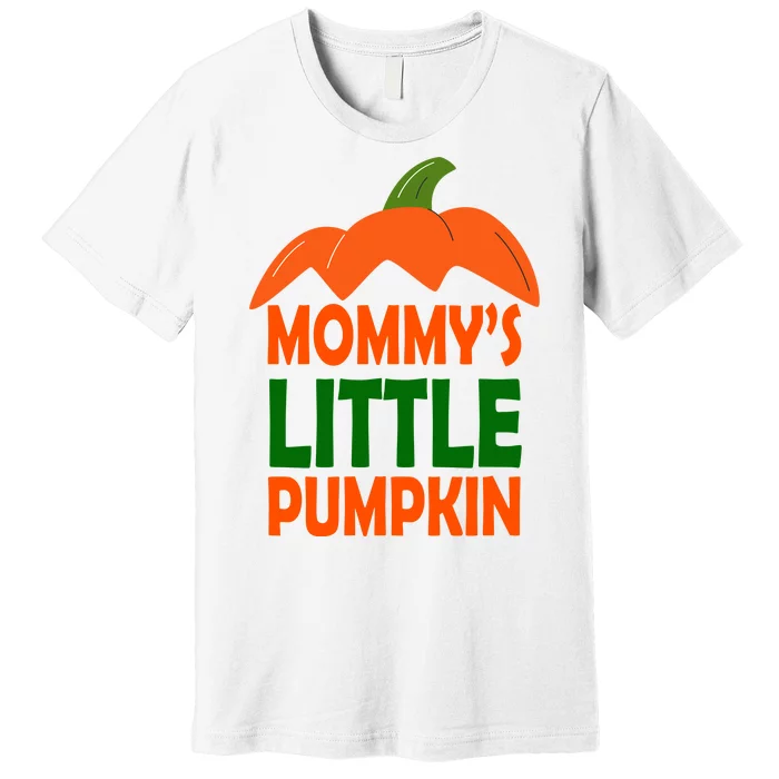 Mommys Little Pumpkin Halloween Cute Premium T-Shirt