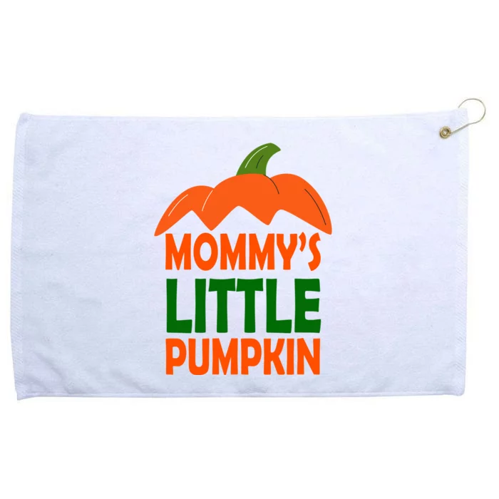 Mommys Little Pumpkin Halloween Cute Grommeted Golf Towel