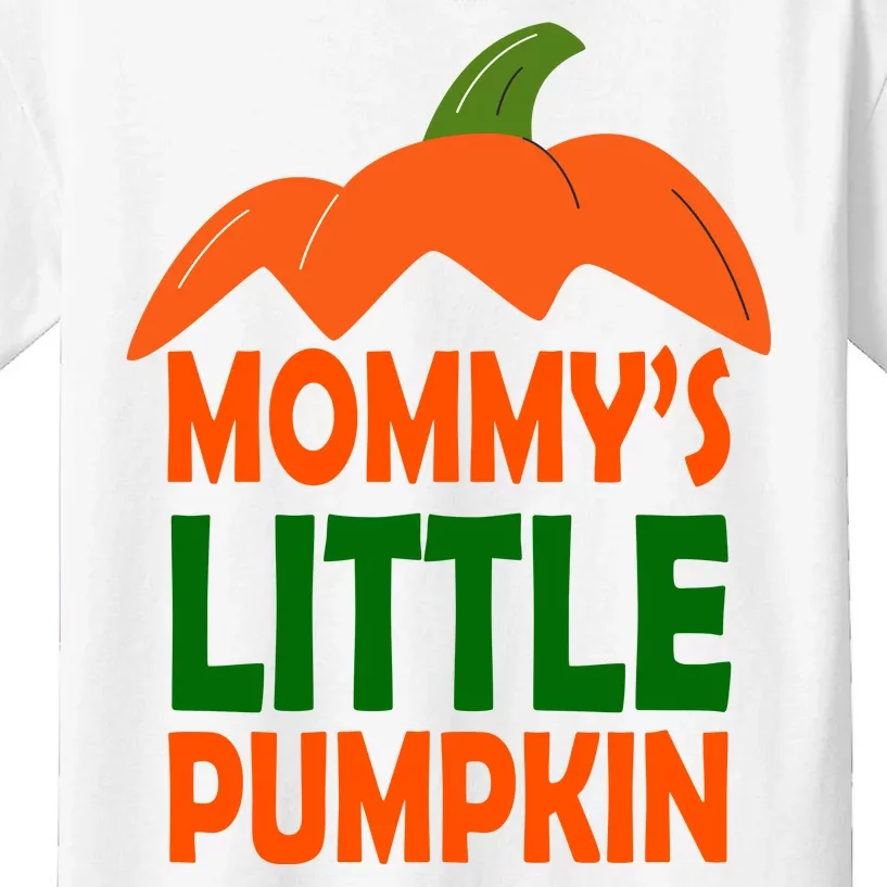 Mommys Little Pumpkin Halloween Cute Kids T-Shirt