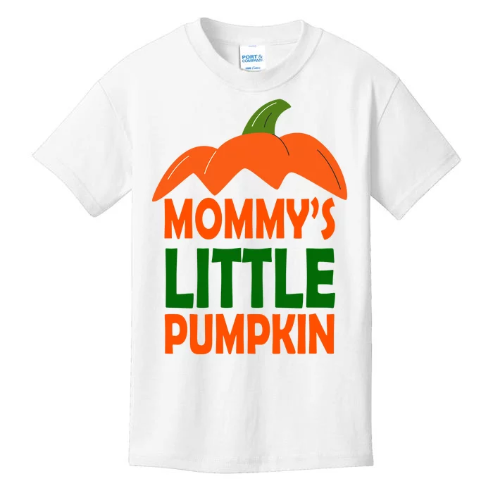 Mommys Little Pumpkin Halloween Cute Kids T-Shirt