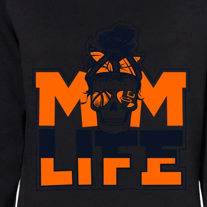 Mom Life Pro Player Professional Lover Basketball Great Gift Womens California Wash Sweatshirt