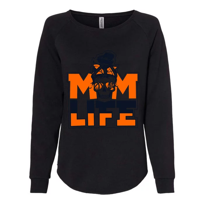 Mom Life Pro Player Professional Lover Basketball Great Gift Womens California Wash Sweatshirt