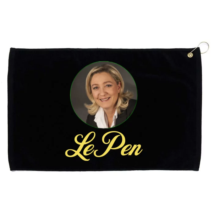 Marine Le Pen France Grommeted Golf Towel