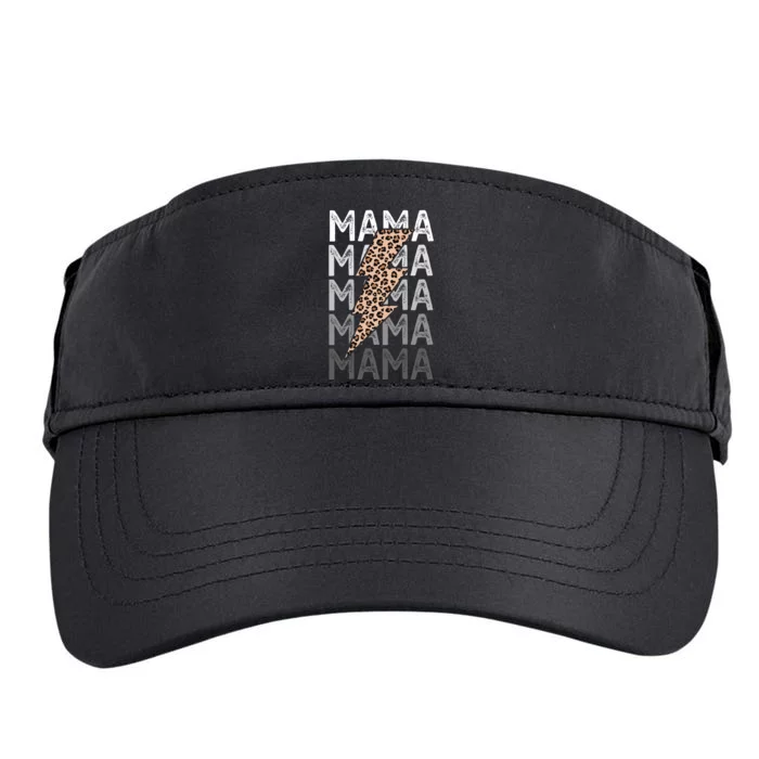 Mama Leopard Print New Mom Baby Shower Adult Drive Performance Visor