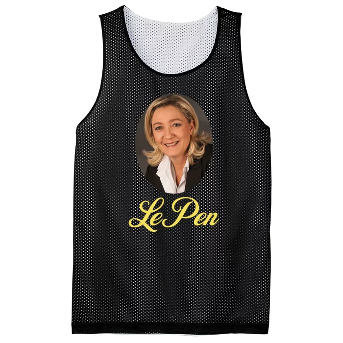 Marine Le Pen France Mesh Reversible Basketball Jersey Tank