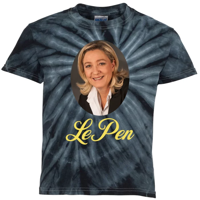 Marine Le Pen France Kids Tie-Dye T-Shirt