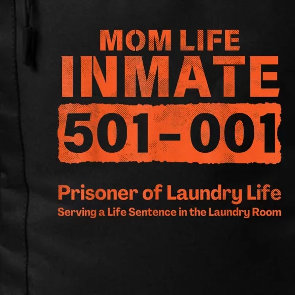 Mom Life Prisoner Inmate Funny Jail Halloween Costume Daily Commute Backpack