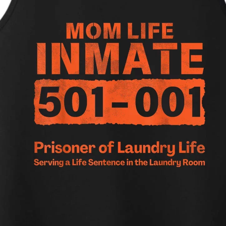 Mom Life Prisoner Inmate Funny Jail Halloween Costume Performance Tank